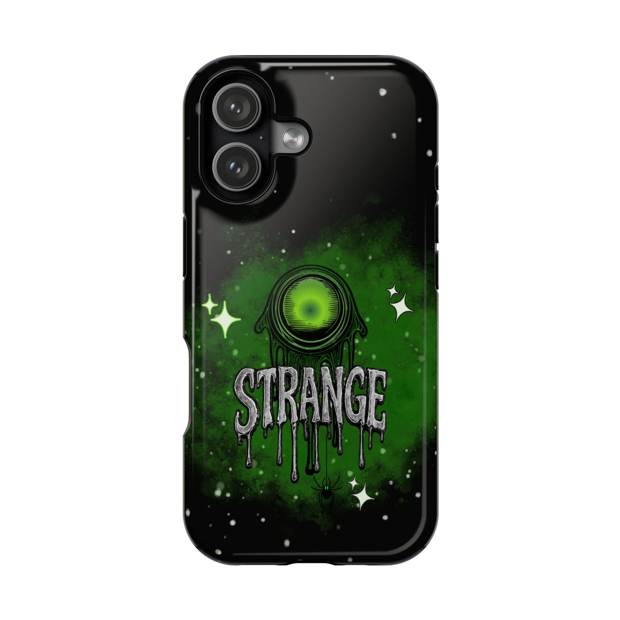 Green Strange Magnetic Impact-Resistant Phone Case