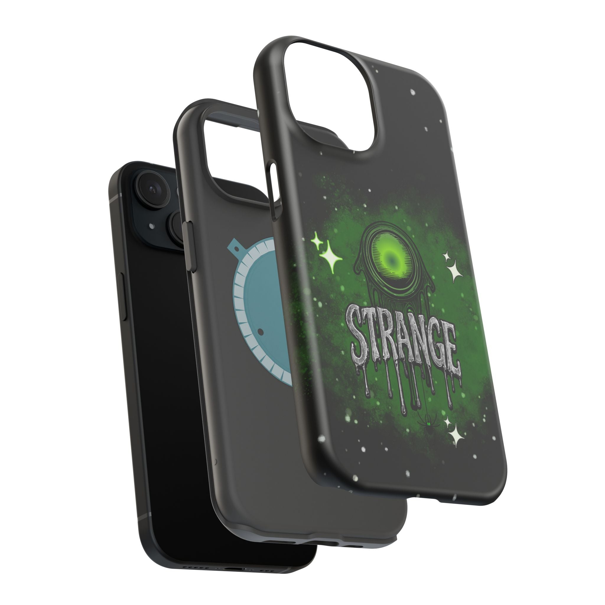 Green Strange Magnetic Impact-Resistant Phone Case